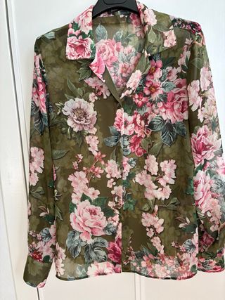 Blusa de gasa con top