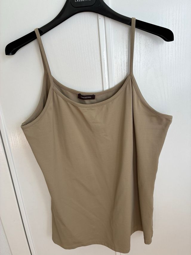 Blusa de gasa con top