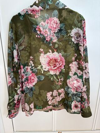 Blusa de gasa con top