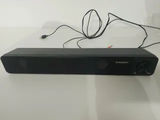 Barra de Sonido PC ELEGANT Negra