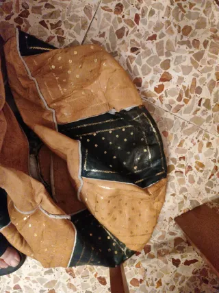 Pouf marocchino in pelle