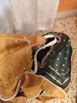 Pouf marocchino in pelle