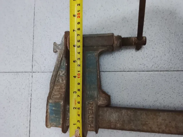 Sargento 1,11cm Piher mordaza tornillo grande