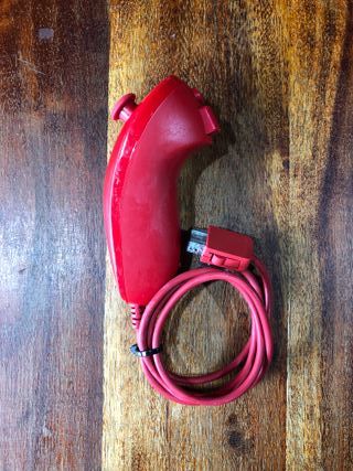 Nunchuk Rosso Wii nintendo wii funzionante