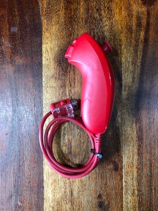 Nunchuk Rosso Wii nintendo wii funzionante