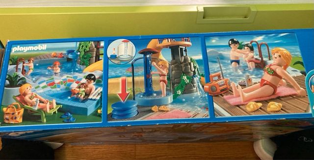 Playmobil Piscina con Tobogán 4858