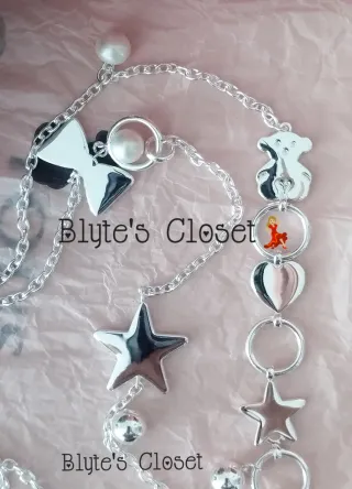 Collar Tous Corazón y Oso Plata