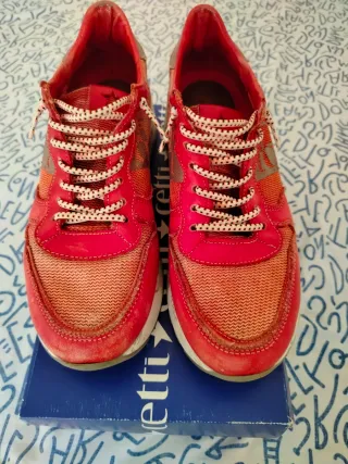 Zapatillas Cetti Hombre Rojas