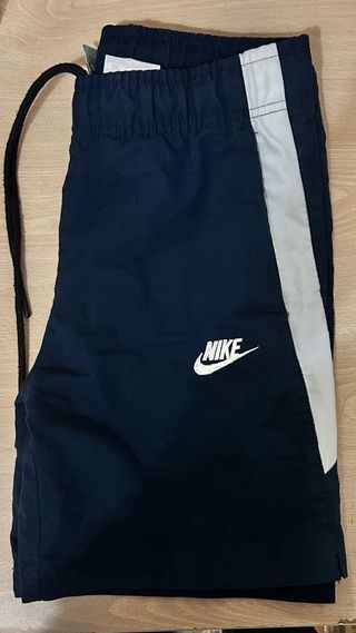 Bañador Nike niño azul y gris