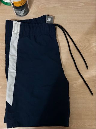 Bañador Nike niño azul y gris