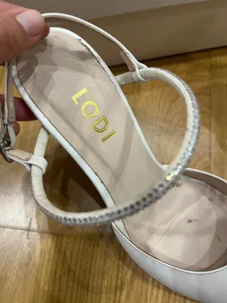 Zapato Lodi novia 39