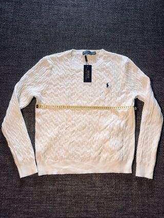 Jersey Polo Ralph Lauren Blanco Talla M