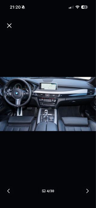 BMW X5 3.0D X-DRIVE M/SPORTPAKET 258 CVS 2018