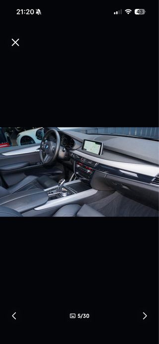 BMW X5 3.0D X-DRIVE M/SPORTPAKET 258 CVS 2018