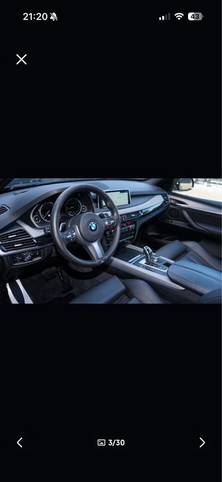 BMW X5 3.0D X-DRIVE M/SPORTPAKET 258 CVS 2018
