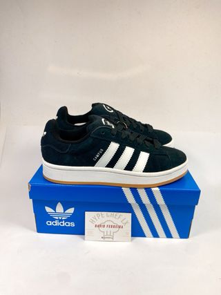 Adidas Campus 00s Preto Branco Goma 38 EU