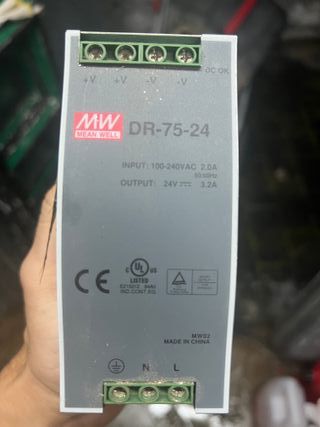 Fuente Alimentación Mean Well DR-75-24
