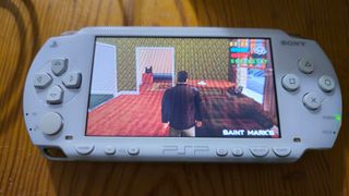 PSP 1004 Blanca con Caja y Demo Disc