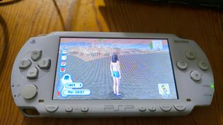 PSP 1004 Blanca con Caja y Demo Disc
