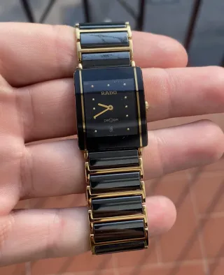 Reloj Rado DiaStar Chapado en Oro Negro Quartz 