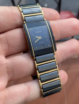 Reloj Rado DiaStar Chapado en Oro Negro Quartz 