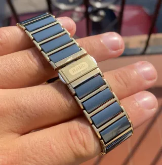 Reloj Rado DiaStar Chapado en Oro Negro Quartz 