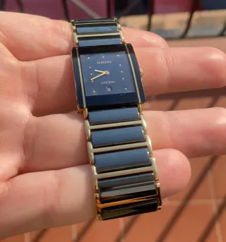 Reloj Rado DiaStar Chapado en Oro Negro Quartz 
