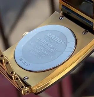 Reloj Rado DiaStar Chapado en Oro Negro Quartz 