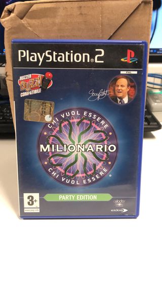 Juego PS2 Chi Vuol Essere Milionario Party Edition