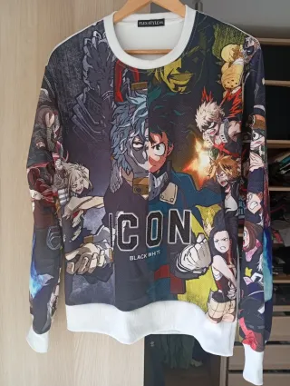 Sudadera Flex-Style Manga Anime Talla M