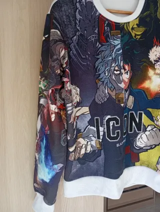 Sudadera Flex-Style Manga Anime Talla M