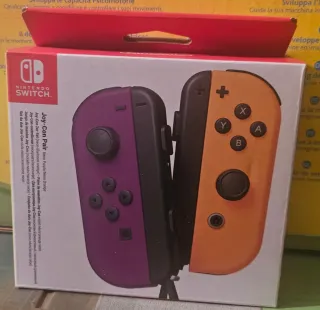 Mandos Nintendo Switch Joy-Con Morado/Naranja