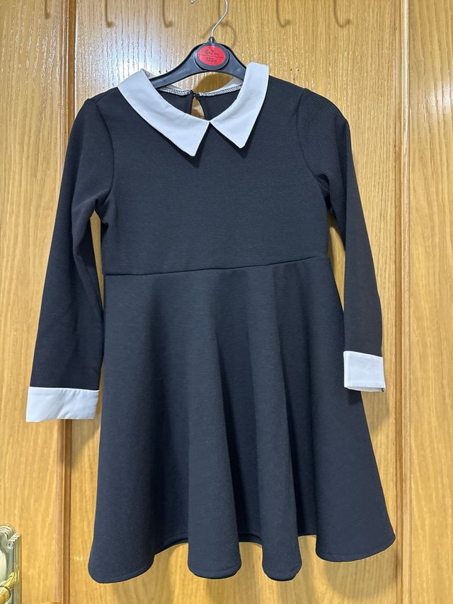 Disfraz Miércoles Addams Talla 122cm