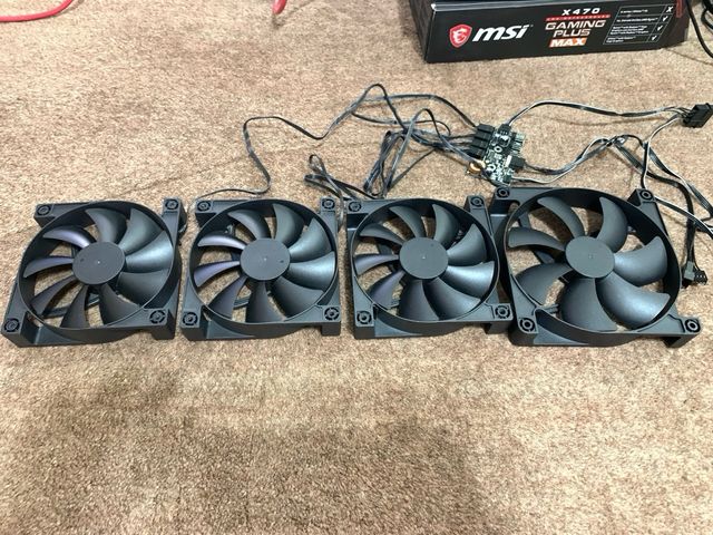 NZXT Hue+ Controler y Ventiladores