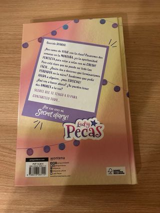 libro de Lady pecas en perfecto estado