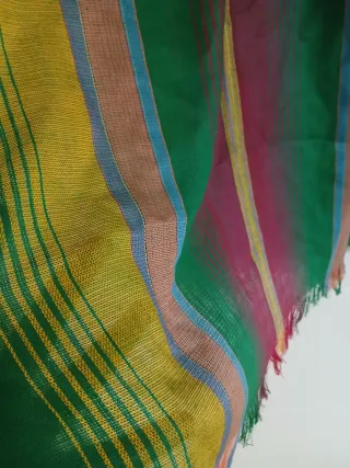 Fular étnico multicolor