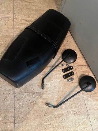 Caja Baúl Moto SH33 Negra Roja