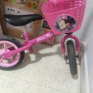 Bicicleta infantil Chicco rosa