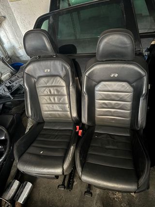 Asientos Golf R Cuero Negro