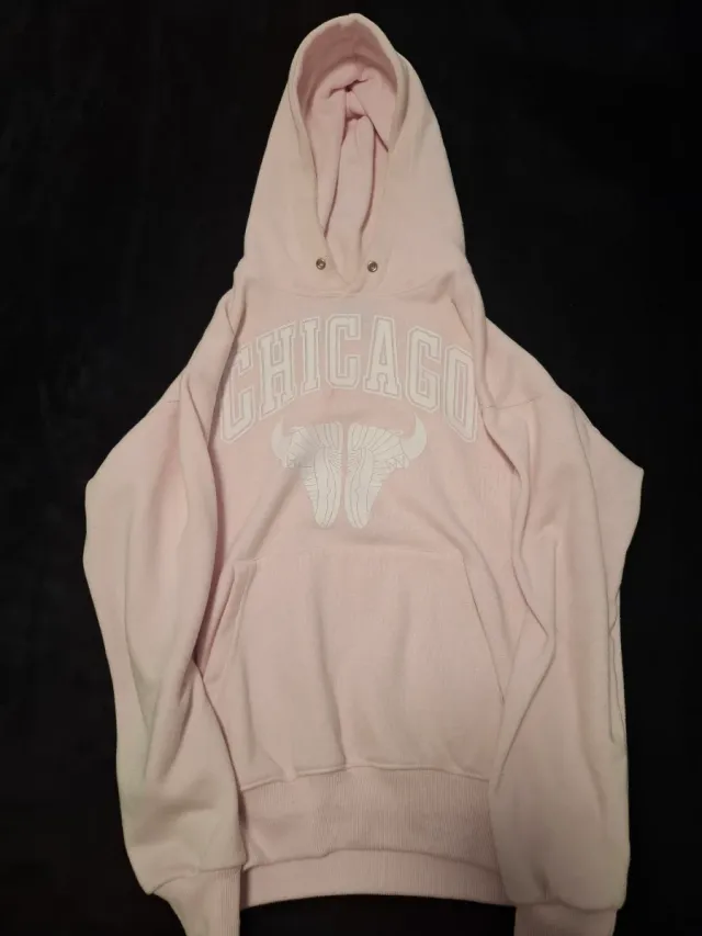 Sudadera Rosa Chicago Bulls