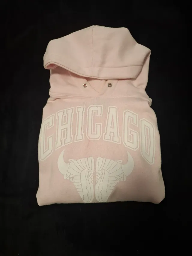 Sudadera Rosa Chicago Bulls