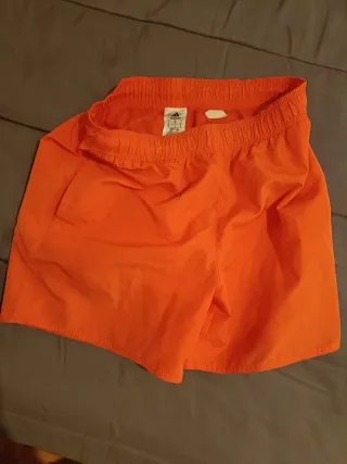 Bañador Adidas naranja talla M
