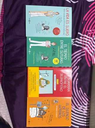 Libros enfermera saturada