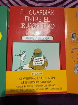 Libros enfermera saturada