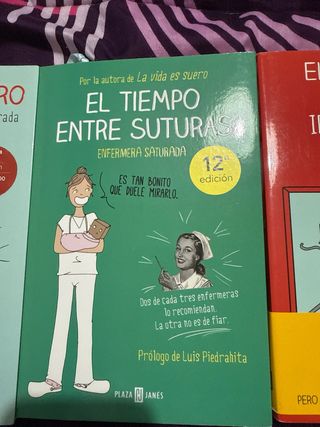 Libros enfermera saturada