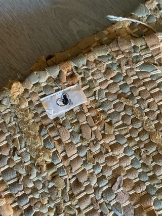 Tappeto da salotto in juta