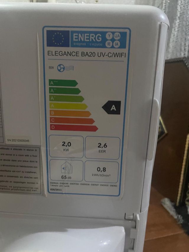 Aire Acondicionado Portátil Britec Blanco