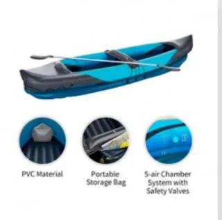 Kayak hinchable 2 personas