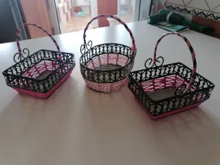 Cestas decorativas para bodas