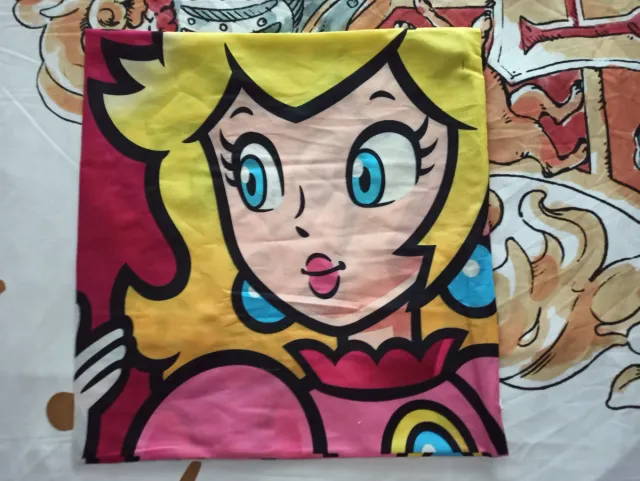 Funda Cojín Princesa Peach Super Mario